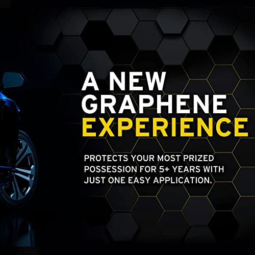 Graphene Matrix Coating with Applicator - - Graphene Ceramic Coating | 5+ Years Of Protection | Incredible Hydrophobic - Revolutionary Graphene Nanotechnology Apply After Car Wash & Paint Correction