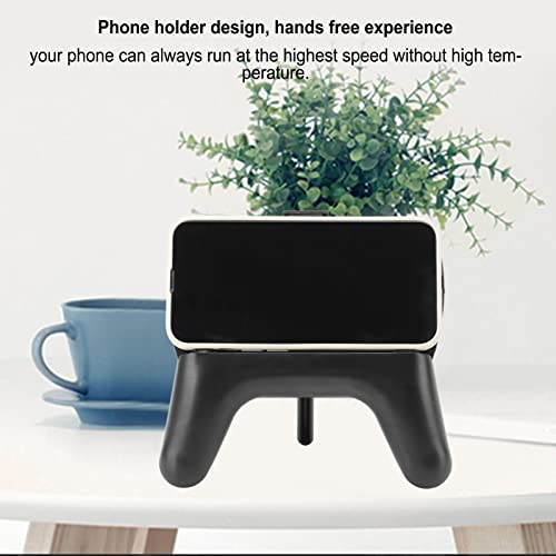 Shipenophy Mobile Game Controller Radiator, Ergonomic Design Widely Compatible Durable ABS Mobile Game Controller Hands Free for Home