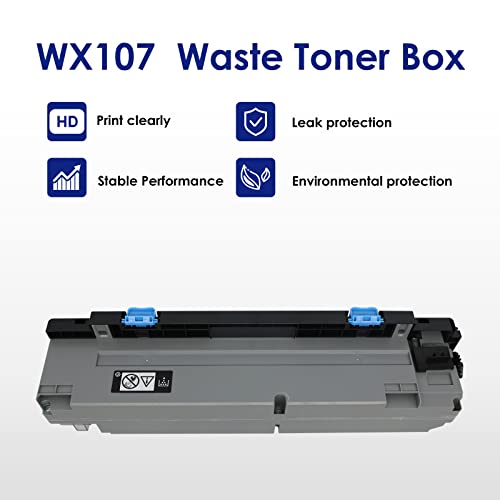 WX-107 Compatible Waste Toner Box Replacement for WX107 Waste Toner Container for Konica Minolta Bizhub C250i C300i C360i C450i C550i C650i C750i Printers (1 Pack)