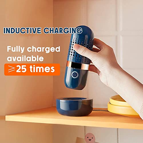 Fruit And Vegetable Washing Machine, 4400mah USB Wireless Charging Food Purifier, Portable Food Purifier, Capsule Washing Machine, Washing Fruits, Vegetables, Meat