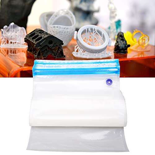 3D Printer Filament Storage Bags, 3D Printer Filament Vacuum Sealed Bags Robust Portable Keep Dry 20Pcs Flexible Wide Compatible for 0.5kg 0.75kg 1kg 2kg Reel