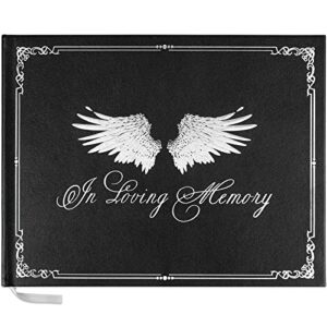 taope funeral guest book| memorial guest book | celebration of life funeral guest book| in loving memory | 10.2” x 7.8”, guest sign in book