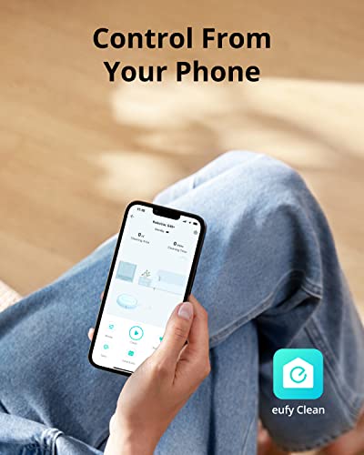 eufy Clean by Anker, eufy Clean G40+, Robot Vacuum, Self-Emptying Robot Vacuum, 2,500Pa Suction Power, WiFi Connected, Planned Pathfinding, Ultra-Slim Design, Perfect for Daily Cleaning