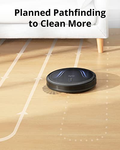 eufy Clean by Anker, eufy Clean G40+, Robot Vacuum, Self-Emptying Robot Vacuum, 2,500Pa Suction Power, WiFi Connected, Planned Pathfinding, Ultra-Slim Design, Perfect for Daily Cleaning