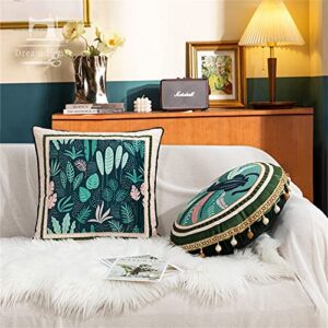 American Light Luxury Pillow 4-Piece Set Retro Ethnic Home Soft Sofa Cushion Cushion