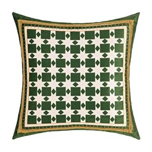 American Light Luxury Pillow 4-Piece Set Retro Ethnic Home Soft Sofa Cushion Cushion