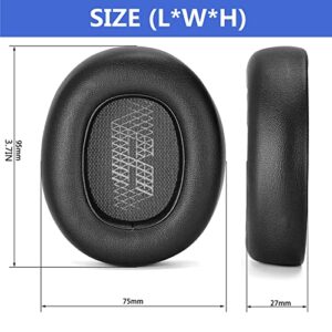 E65BT Earpads Replacement Ear Cushions Compatible with Live 650BTNC LIVE660btnc E65BT E65BTNC Everest Elite 750NC V710 Duet NC Wireless Over-Ear Headphones-Added a Stick and a Bag