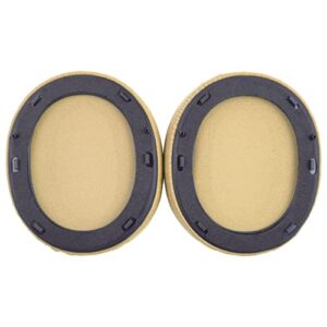 W820NB Ear Pads Replacement W820NB Ear Cushions W820NB Earmuff Compatible with Edifier W820NB Bluetooth Headphones (Gold)