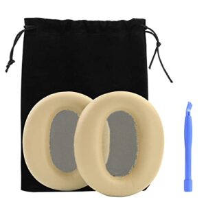 W820NB Ear Pads Replacement W820NB Ear Cushions W820NB Earmuff Compatible with Edifier W820NB Bluetooth Headphones (Gold)