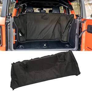 bronco soft top window storage bag compatible with ford bronco accessories 2021 2022 4 door plush bag protection top window bags prevent scratching and bending