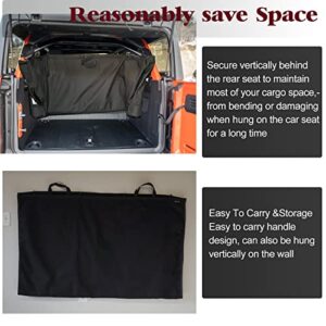 Bronco soft top window storage bag compatible with Ford Bronco Accessories 2021 2022 4 Door Plush bag Protection Top window Bags prevent Scratching and Bending