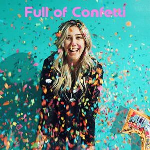 SONAIGER 12 PCS Mini Confetti Cannon, Party Confetti Poppers for Family gatherings, Birthday, Wedding, Graduation, New Years Eve, Photos, or Any Other Celebration With Party Poppers