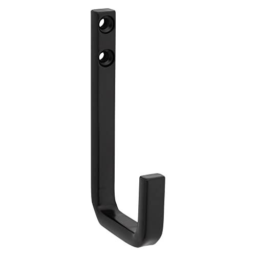 National Hardware N337-915 Reed Modern Hook, 4", Matte Black