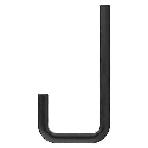 National Hardware N337-915 Reed Modern Hook, 4", Matte Black