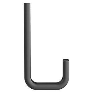 National Hardware N337-915 Reed Modern Hook, 4", Matte Black