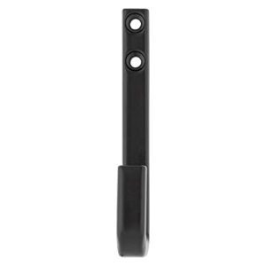 National Hardware N337-915 Reed Modern Hook, 4", Matte Black