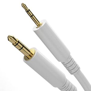 GALVANOX Replacement Cord for Bose Headphone Cable Compatible with Bose QC35 II / QC45 (White)