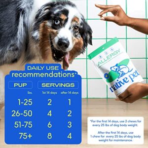 Native Pet Itchy Skin Bundle | Allergy Chews for Dogs (60 Servings) + Omega Oil for Dogs (8oz) | Dog Allergy Relief + Itching Relief for Dogs | Dog Probiotics for Itchy Skin & Dog Fish Oil