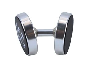 gym dual magnetic phone mount & holder. attaches magnetically to metal surface.
