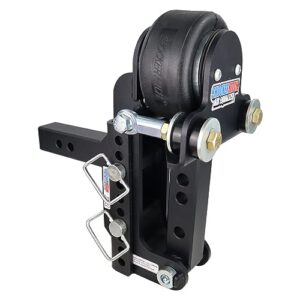 shocker air equalizer for weight distribution hitch - 12,000 lbs, fits 2" hitch 5" rise 4" drop