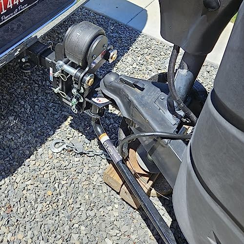 Shocker Air Equalizer for Weight Distribution Hitch - 12,000 lbs, Fits 2" Hitch 5" Rise 4" Drop