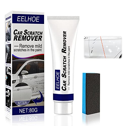 Car Scratch Remover, Repair Polishing Scratch Removal Wax Scratch Repair Kit, Car Paint Scratch Repair Remover Agent for All Car (80gg)