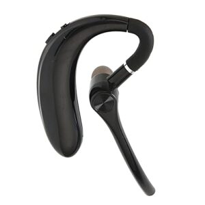 single ear bluetooth headset, stylish lightweight bluetooth earpiece v5.0 wireless noise cancelling bluetooth headphones for driving business office, for iphone for android cell phones