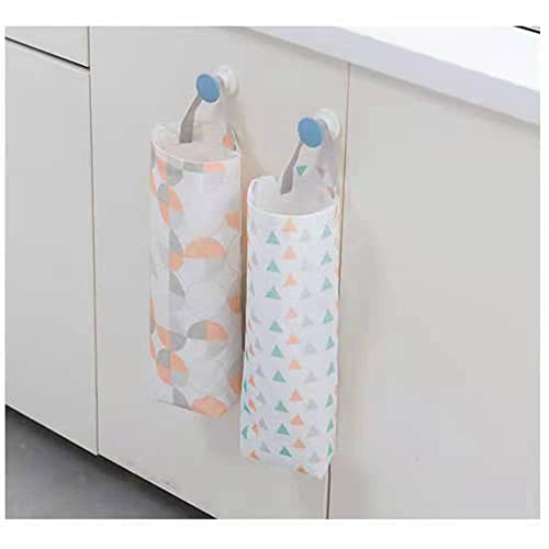 NP 3pieces Plastic Bag Holder,Waterproof Wall Mount Plastic Bag Organizer, Large Grocery Bag Storage Dispenser