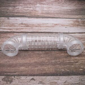 Hamster Tube Hamster Tubes Hamster Tunnels Transparent Curved Pipe Small Animals Pet Cage DIY Tunnel Excercise Toy for Mouse Gerbil Chinchilla Squirrel