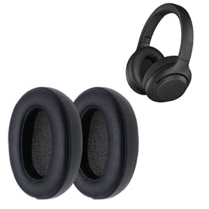 1 Paar Ear Pads Replacement Compatible with Sony WH-XB900N Headsets Ear Cushion from Protein Leather Foam Earphone Pads Repair Parts Headphones Accessories Black