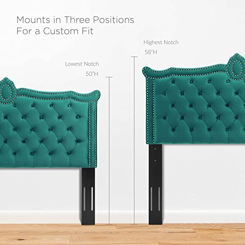 Modway Louisa headboards, Twin, Teal