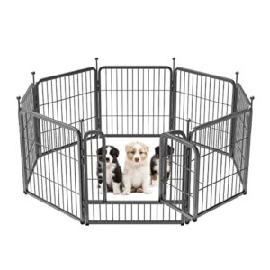 fxw aster dog playpen for camping/yard, silver
