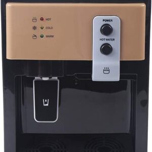 PIOJNYEN Water Cooler Dispenser for 3 to 5 Gallon, 3 Temperature Settings, Top Loading Water Cooler Dispenser for Home Office School