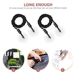 LIFKOME Portable Clothes Line 2pcs Retractable Clothesline with Suction Cup Hooks Windproof Travel Clothesline Laundry Clothes Line Outdoors Clothesline Retractable Clothes Line