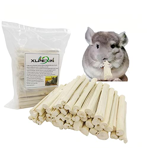 XLpeixin 300g Snacks Sweet Bamboo Chew Toy for Rabbits Chew Sticks for Hamster Chinchilla Guinea Pig,Molar Treats Snack for Small Animals…