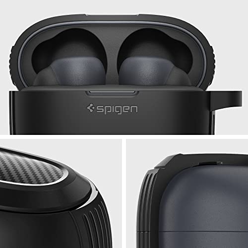 Spigen Rugged Armor Designed for Sony Linkbuds S Case - Matte Black