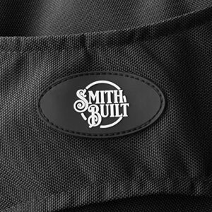 SmithBuilt English Saddle Cover, Black - Breathable, Waterproof Fleece-Lined Fitted Protector