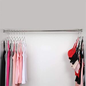 GRETD Rotated Hanger Clothes Rack Storage Practical Anti Slip Folding 16 Hooks Silver Multi Use Organizer Closet (Color : Silver, Size : One size)