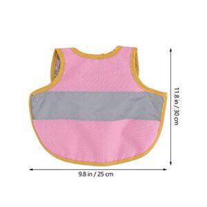 Chicken Saddle Hen Apron for Poultry Back Wing Protection Duck Vest Pet Reflective Vest Pet Vest Shirt Adjustable Duck Vest Clothes Poultry Hen Saddle Apron for Chicken Duck Pet