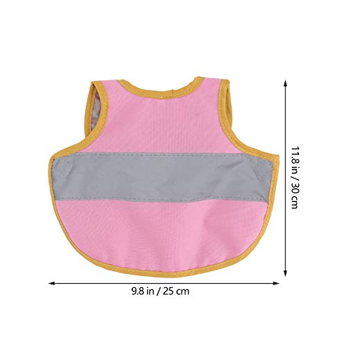 Chicken Saddle Hen Apron for Poultry Back Wing Protection Duck Vest Pet Reflective Vest Pet Vest Shirt Adjustable Duck Vest Clothes Poultry Hen Saddle Apron for Chicken Duck Pet