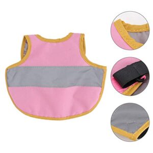 Chicken Saddle Hen Apron for Poultry Back Wing Protection Duck Vest Pet Reflective Vest Pet Vest Shirt Adjustable Duck Vest Clothes Poultry Hen Saddle Apron for Chicken Duck Pet