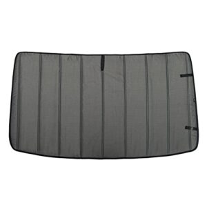 vanncamp 4 season windshield cover for 2007-2024 mercedes benz sprinter van window cover - olive gray