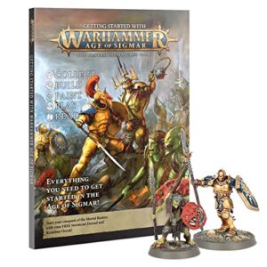 warhammer games workshop getting started with age of sigmar (magazine and miniatures)