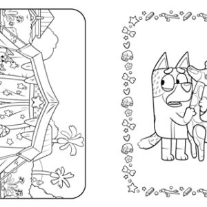 Bluey: Fun and Games: A Coloring Book