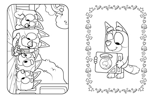 Bluey: Fun and Games: A Coloring Book