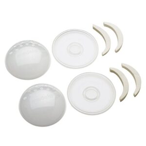 Medela SoftShells Breast Shells for Flat or Inverted Nipples, Discreet Breast Shells for Your Unique Body, Flexible and Easy to Wear, Made Without BPA