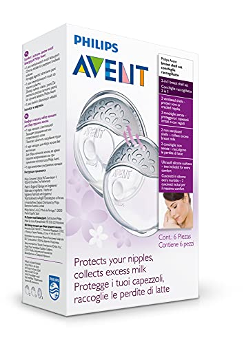 Philips AVENT Comfort Breast Shell Set, 2 Pack, SCF157/02