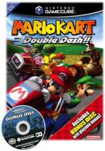 mario kart: double dash!! with bonus disc - gamecube