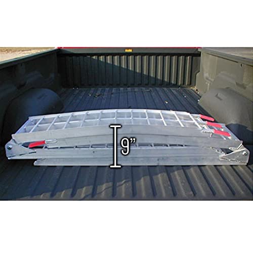 Black Widow AFL-9012-2 Aluminum 7' 6 Arched ATV Ramp