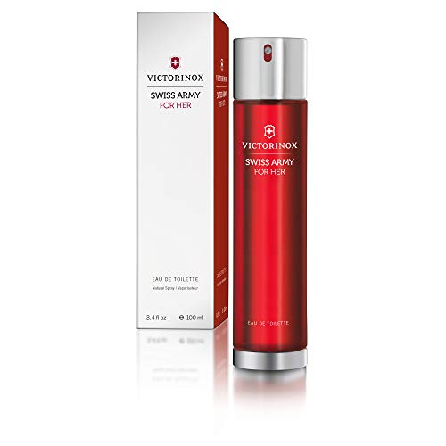 Victorinox Swiss Army For Her Eau de Toilette Spray 3.4 Ounce